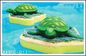 Custom Water turtle Aqua Play Water Playground , Spray Park Equipment For Kid water park