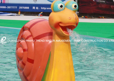 Water Snail Aqua Play Spray Water Playground Equipment For Kids Amusement Park