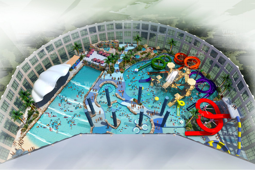 trường hợp công ty mới nhất về Công viên nước trong nhà cho khách sạn