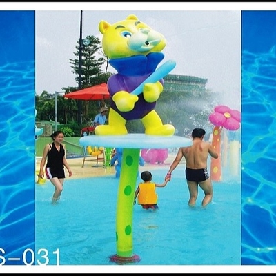 chất lượng  Customized Fiberglass Spray Park Equipment, Spray Cat Water Sprayground For Kids Adults nhà máy
