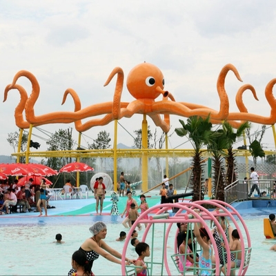 chất lượng  Customized 8m Height Octopus Spray  For Aqua Water Playground Equipment nhà máy