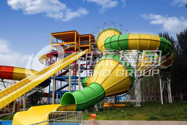 Tantrum Valley Water Slide , thrilling water park equipment for Outdoor / Indoor Water Park