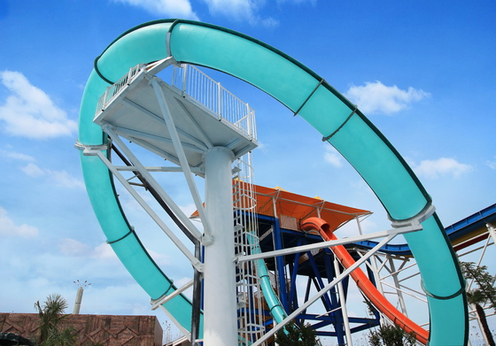 Thông minh tùy chỉnh Aqua Loop Slide thủy tinh sợi nóng mạ