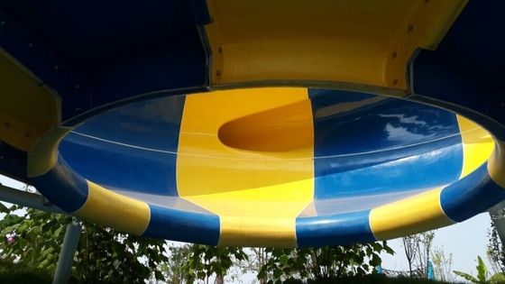 Guangzhou Vison Fiberglass Water Slides cho vui chơi cực kỳ với Space Bowl HT-11