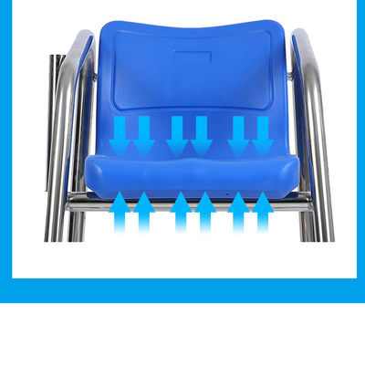 Durable 304 thép không gỉ Bể bơi Lifegurd ghế