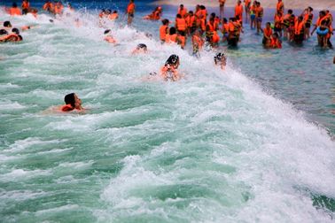 Tự tạo Big Tsunami Biển nước hồ bơi sóng với Waves Park chân không cao 3 mét