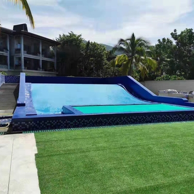 Most Popular Fiberglass Surfing Simulator Single Flow Ride With Waterproof Software Material