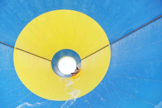 Durable Fiberglass Water Slides for Giant Water Park , Large Tornado Water Slide