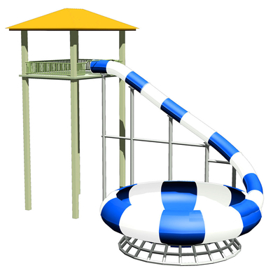 Easy Installation Space Bowl Water Slide HT-41 Backyard Water Slide Games