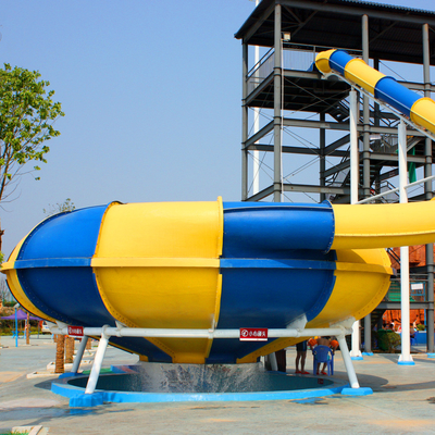 Easy Installation Space Bowl Water Slide HT-41 Backyard Water Slide Games