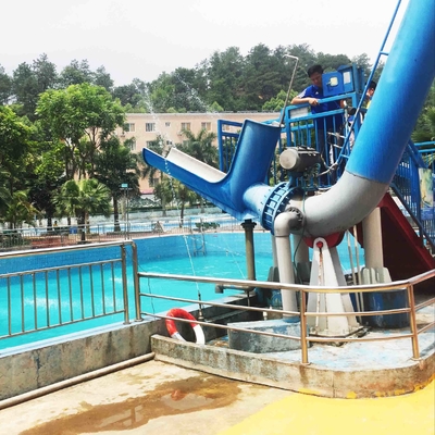 Commercial Aqua Park Equipment Thrilling Cannon Ball Water Slide , 180 Rider / H Capicity