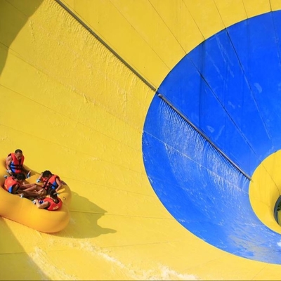 High Quality colorful Super Water Slide  with Space Hole Long Slide for amusement park