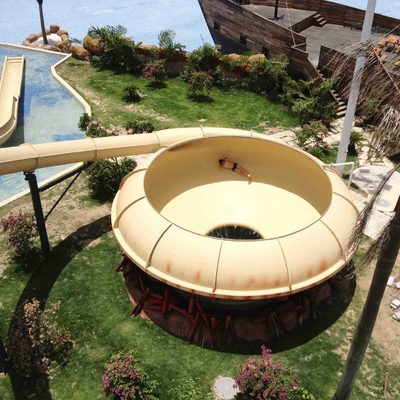 Customized Exciting Aqua Park Fiberglass Water Slides / Body Slide for Water Fun