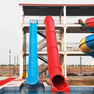 Indoor / Outdoor Custom Water Slides Games For Kids / Family Holiday Resort