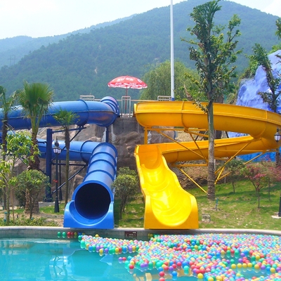 Custom Combination Fiberglass Kids Water Slides for Theme Water Park