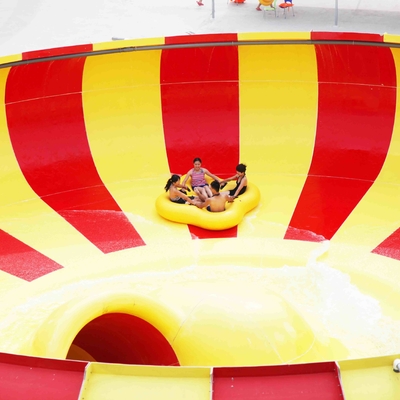 Colored Fiberglass Custom Water Slides , Adult Long Water Slide