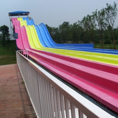 Mặt trượt Multi-lane Fiberglass Race Slide, Đường đua Waterslide, Mặt trượt Nước tùy chỉnh
