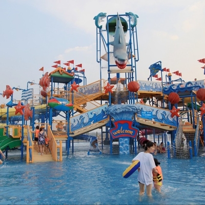 Sân chơi ngoài trời Aqua Nhà nước cấu trúc, thiết bị Công viên nước OEM