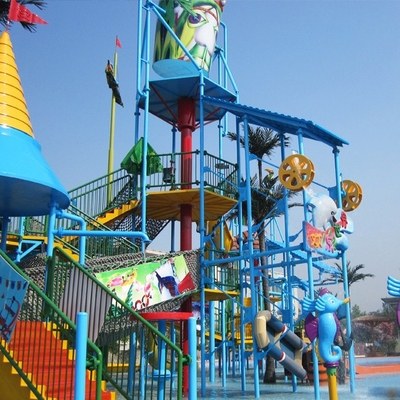 Thiết bị sân chơi quần áo bằng thủy tinh thủy tinh Thiết bị nhà nước lớn cho gia đình Vui vẻ Tuỳ chỉnh