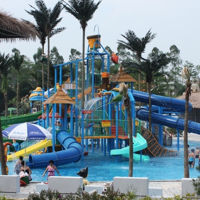 Chủ đề phụ huynh-trẻ em Khu nghỉ mát lớn của Big Aqua Sân chơi nước bằng thủy tinh cho Công viên Giải trí