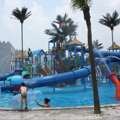 Gaint Water House Sân chơi dưới nước bằng nước với Trượt Nước cho Vui chơi Gia đình