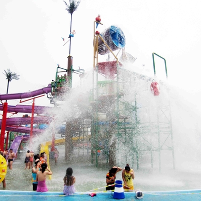 Thiết bị công viên nước bằng sợi thủy tinh tuỳ chỉnh, Sân chơi Gaint Aqua Pool cho Công viên nước