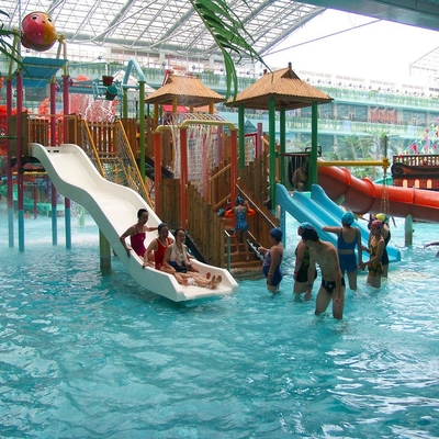 Trong nhà / ngoài trời Aqua Park Thiết bị, trẻ em sân chơi nước cho gia đình Fun Customized