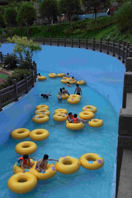 Aqua Theme Park Floating Equipment Lazy River Pools For Adult And Kids in Giant Water Park