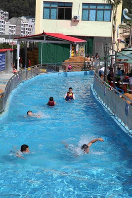 Funny Outdoor Water Park Lazy River Water Playground Equipment