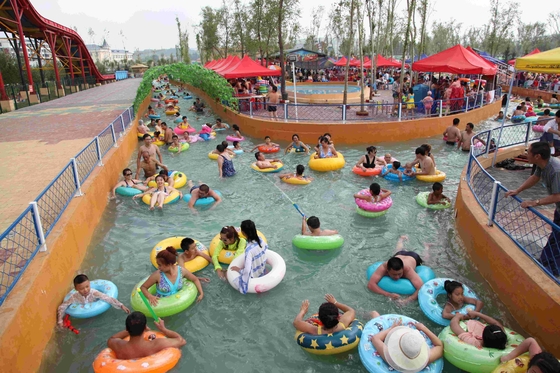 Funny Outdoor Water Park Lazy River Water Playground Equipment