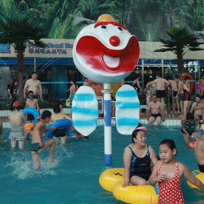 Dụng cụ phun nước bằng sợi thủy tinh Thiết bị cho công viên phun nước cho thủy phi cơ Cho người có công viên nước 3 - 5 người