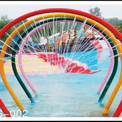 Cầu vồng Cửa Aqua Chơi, Spray Aqua Park Thiết bị, Fountains Chơi Cấu trúc cho trẻ em Water Park