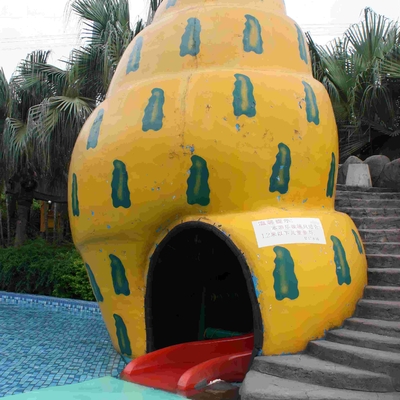 Family Aqua Park Resorts Swimming Pool Commercial Water Slide For Kids Water Park