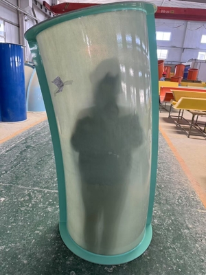 Thiết bị công viên nước RTM Thiết kế cơ thể Máy trượt sợi thủy tinh cho hồ bơi Vison Công viên nước