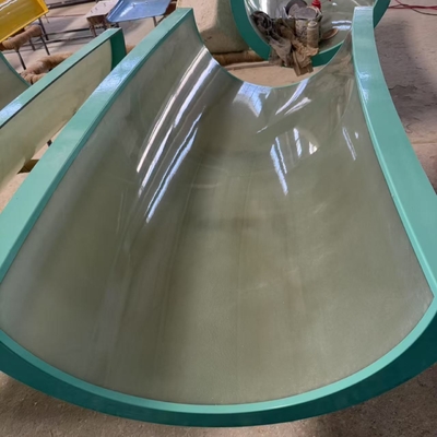 Thiết bị công viên nước RTM Thiết kế cơ thể Máy trượt sợi thủy tinh cho hồ bơi Vison Công viên nước