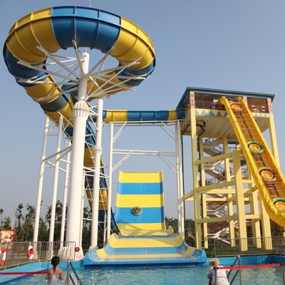 Nâng cấp Công viên Nước của Bạn với Cầu trượt Nước Bằng Sợi Thủy tinh Bền bỉ cho Trải nghiệm Boomerang Thú vị