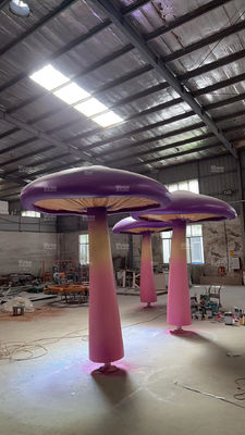 Fiberglass Water Playground Equipment Spray mushroom Aqua Play For Amusement Park Games
