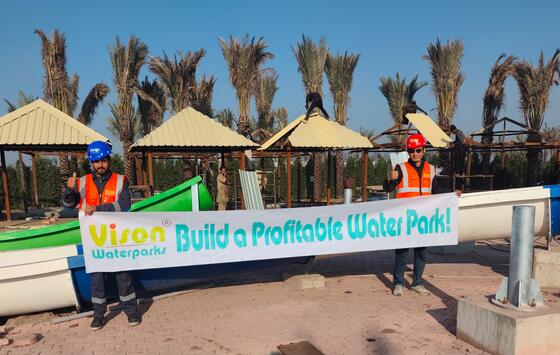 Five Star Hotel Resort Fiberglass công viên giải trí reosrt trượt nước với