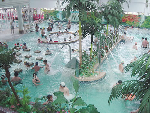 Thiết bị thủy trị liệu SPA chống ăn mòn với cấu trúc thép kẽm nóng và hệ thống điều khiển thông minh