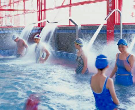 Thiết bị thủy trị liệu SPA chống ăn mòn với cấu trúc thép kẽm nóng và hệ thống điều khiển thông minh