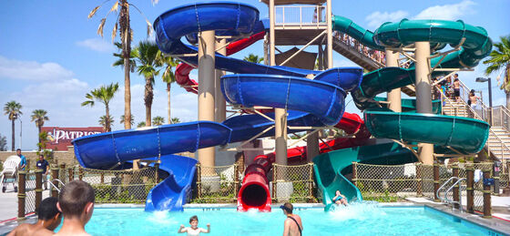 Multi Lane Customized Spiral Water Slide cho công viên nước - SGS kiểm toán nhà sản xuất