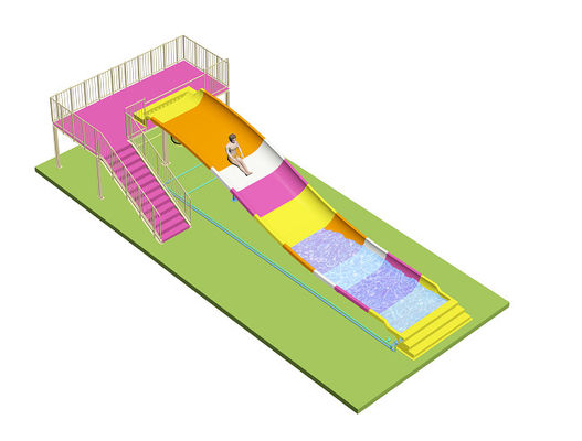 Gia đình Trẻ em Water Slides cho Aqua Park Vật liệu sợi thủy tinh