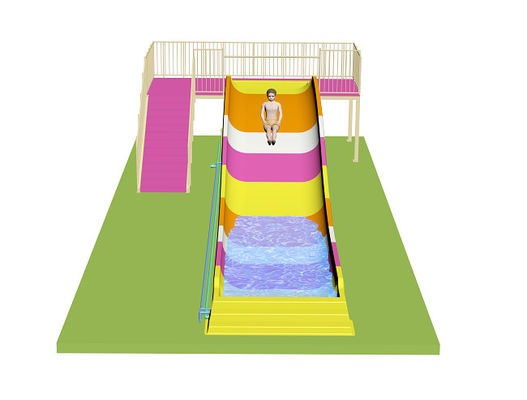 Gia đình Trẻ em Water Slides cho Aqua Park Vật liệu sợi thủy tinh