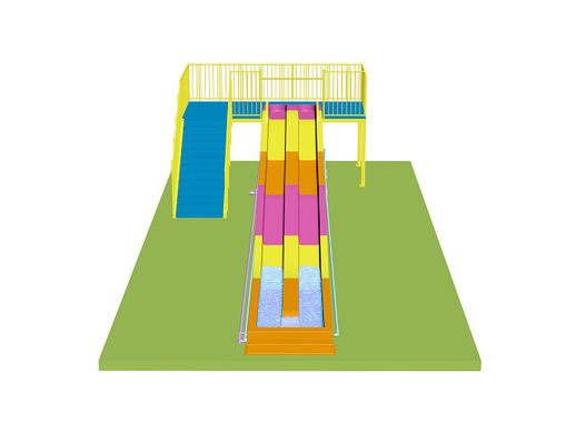 Slide nước cầu vồng cho trẻ em cho công viên nước