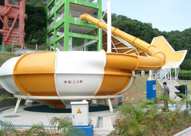 Thiết bị chơi nước ngoài trời, không gian bóng chày Bowl Slide cho Công viên Theme