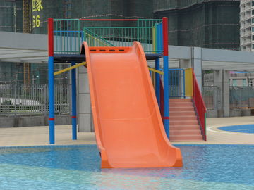 Trượt nước rộng cho trẻ em thủy tinh, Trượt dốc cao 5,0m cho Công viên nước