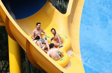 Giải trí chất lượng tốt nhất Sợi thủy tinh Trượt nước của Aqua Adventure Water Park