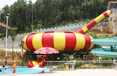 Trượt nước bằng thủy tinh, Công viên nước cao 19m Super Bowl For Water Park