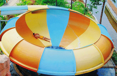 Thiết bị chơi nước ngoài trời, không gian bóng chày Bowl Slide cho Công viên Theme