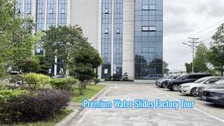 Sản xuất cầu trượt sợi thủy tinh cao cấp Vison Waterparks
